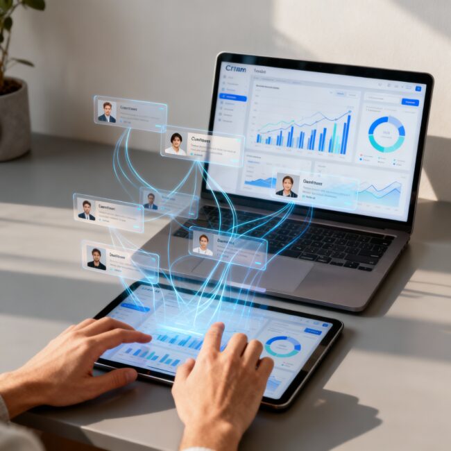 CRM segmentation and player analytics dashboard showing behavioral insights and lifecycle stages